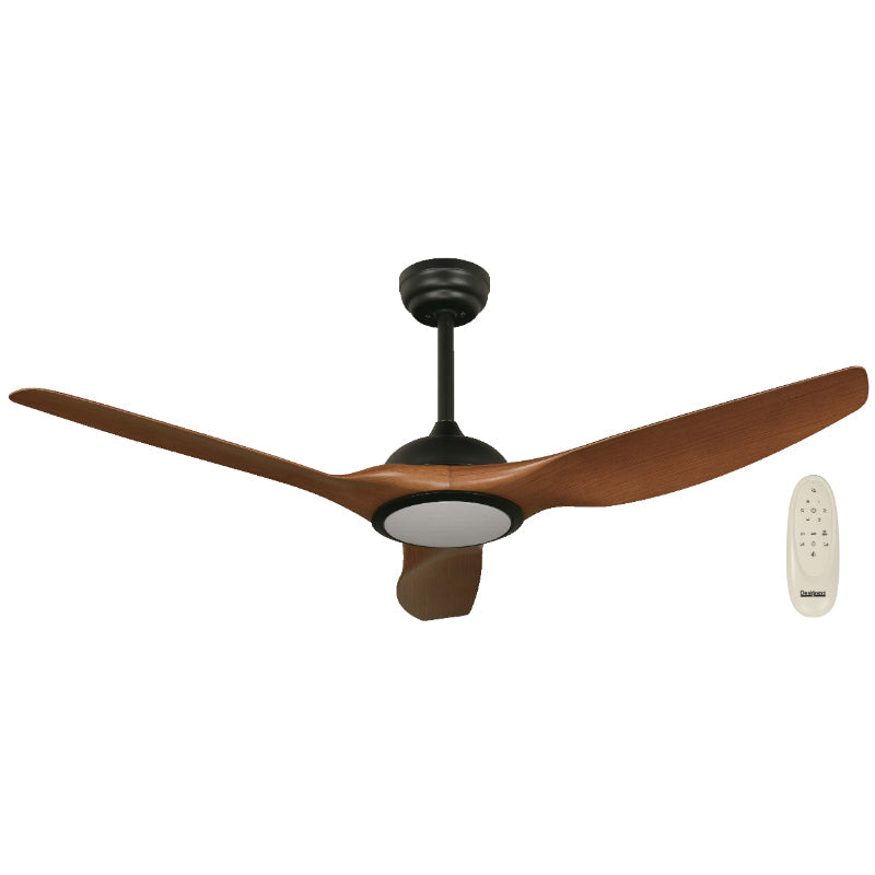 VENTILADOR LED SMART 52"DC MOTOR 18W LIGTH WORK WITH TUYA