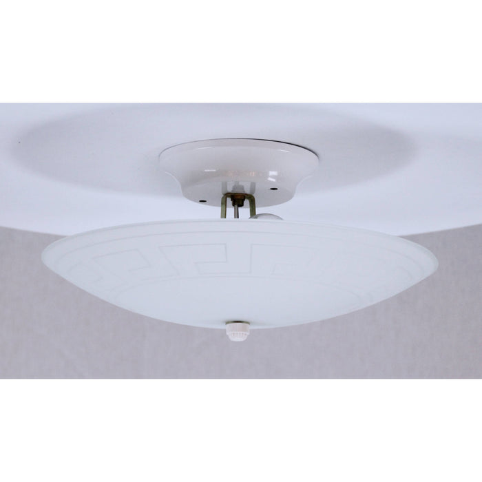 LAMP. TECHO BLANCO 2L E27 60W