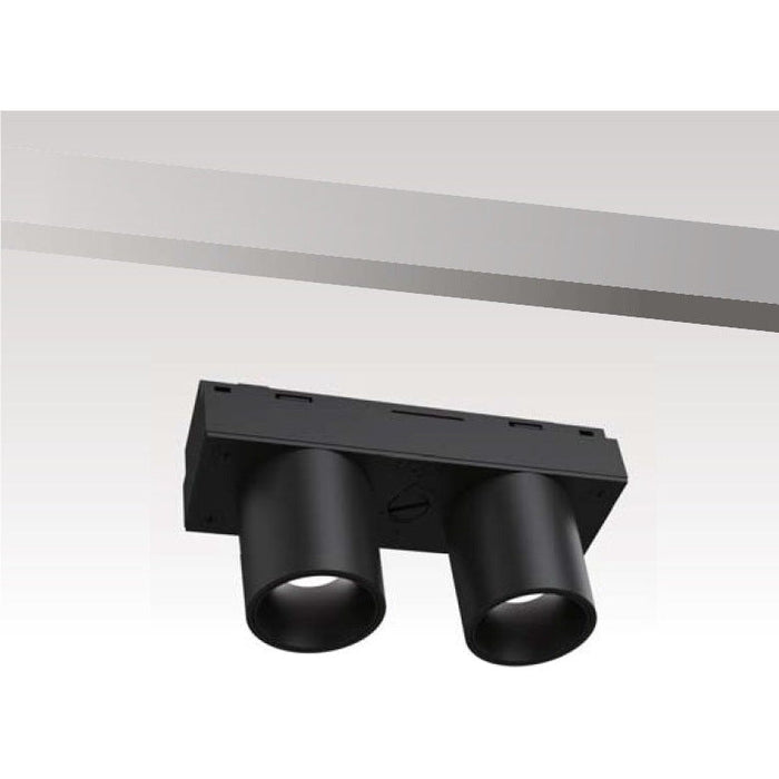 Lámparaled Spot  Slim Riel Negro 1L 5.3W 24V 3000K Beam Angle 35°