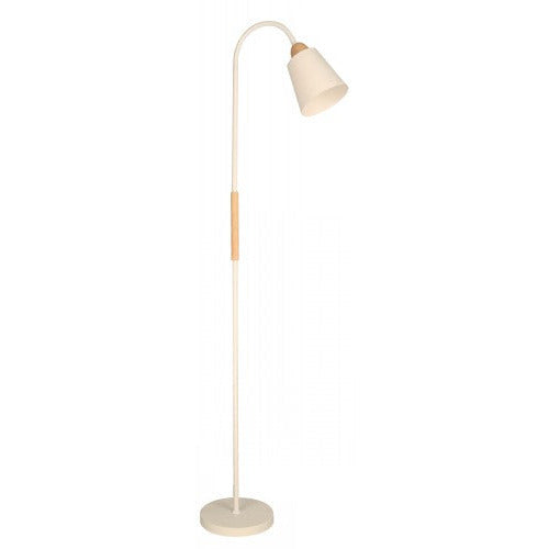 Lámpara Pie Blanco 1L E27 40W
