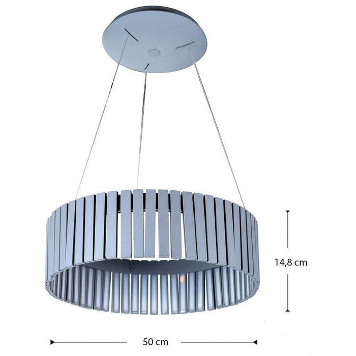 LAMP. LED TECHO GRIS 72W 100-240V 3200K