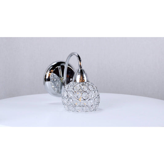 LAMP. PARED CROMO 1L E14 40W