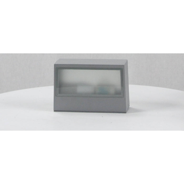 LAMP. EXT. PARED PLATEADO 1L E27 60W