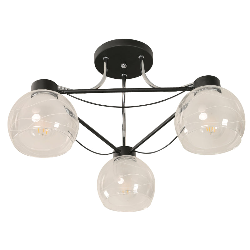 LAMP. TECHO NEGRO 3L E27 40W
