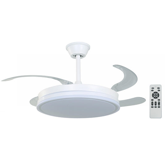 VENTILADOR LED 42" (107 cm) BLANCO 34 W 3000 4000 6500 K 100 240 V