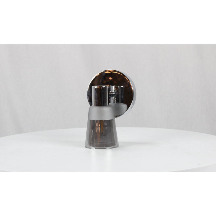 LAMP. TECHO REFLECTORA CROMO 1L E14 40W