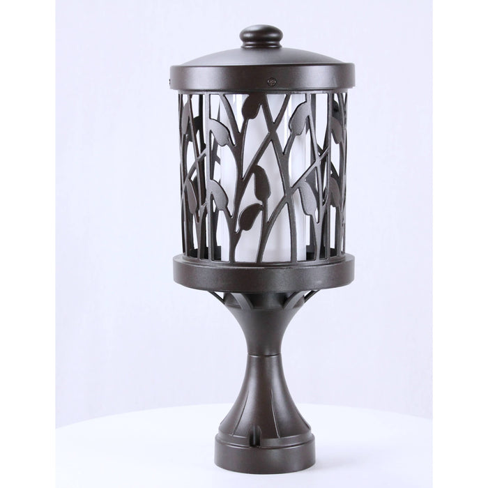 LAMP. EXT. POSTE CHOCOLATE 1L E27 60W