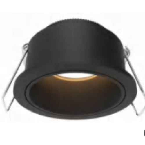 LAMP. EMPOTRADA  NEGRO 1L GU10 10W