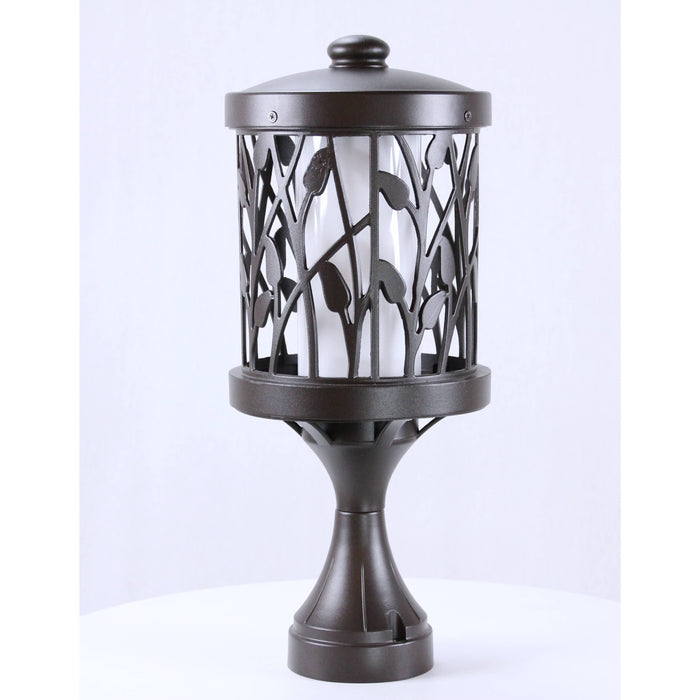 LAMP. EXT. POSTE CHOCOLATE 1L E27 60W