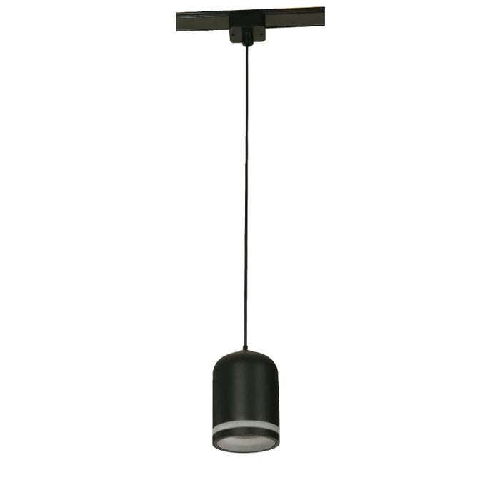 LAMP. LED COLGANTE RIEL MAGNETICO NEGRO 48V 6W 3000K