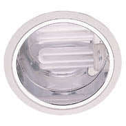 LAMP.TECHO E27*2L 20W ACAB. BLANCO