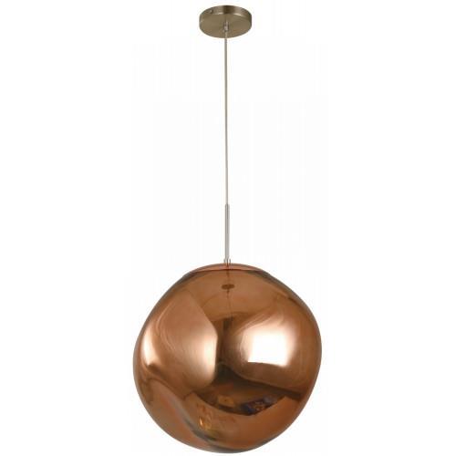 Lámpara Colgante Cobre 1L E27 10W