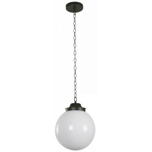 LAMP. EXT. TECHO NEGRO 1L E27 25W