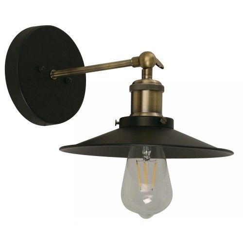 LAMP. PARED NEGRO 1L E27 60W