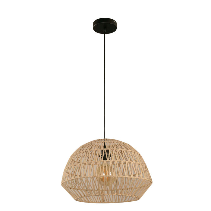 LAMP. COLGANTE NEGRO 1L E27 40W