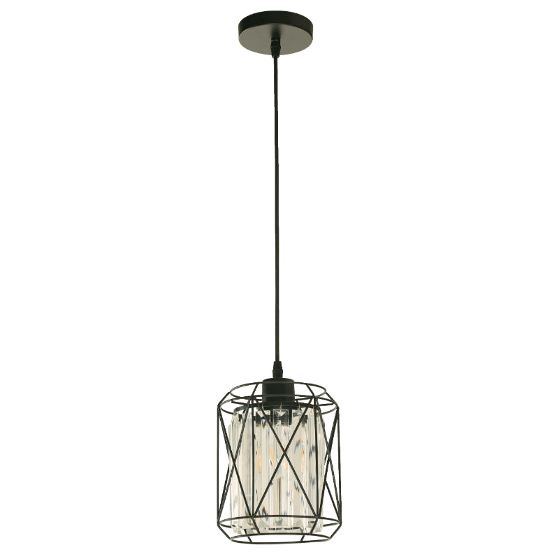 LAMP. TECHO NEGRO 1L E27 60W