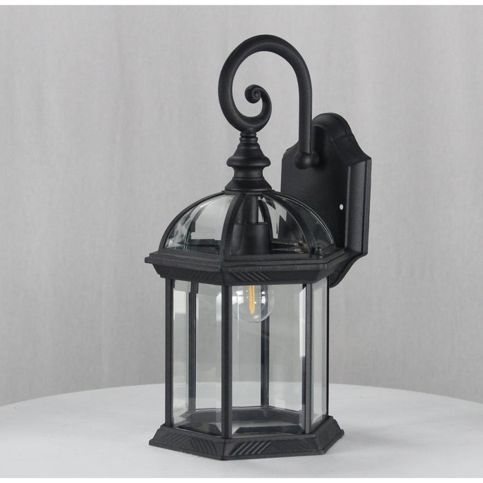 LAMP. EXT. PARED NEGRO 1L E27 100W