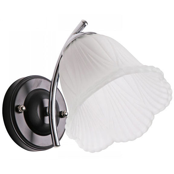 LÁMPARA PARED NEGRO 1L E27 40W