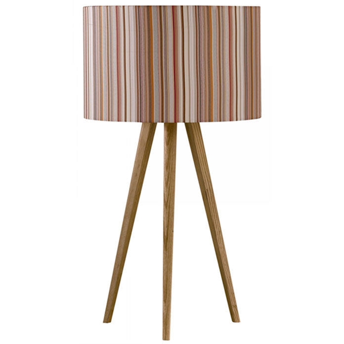LAMP. MESA MADERA 1L E27 60W (CUERPO)