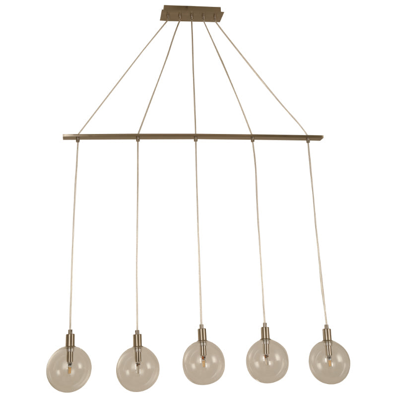 Lámpara Colgante Gris 5L G9 2W (Bombillos Led Incluidos)