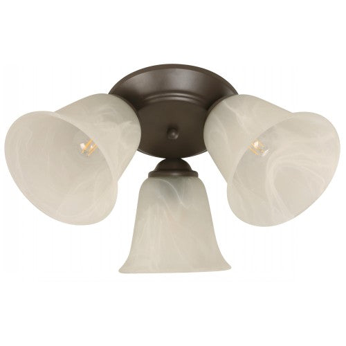 LAMP. TECHO CHOCOLATE 3L E27 40W
