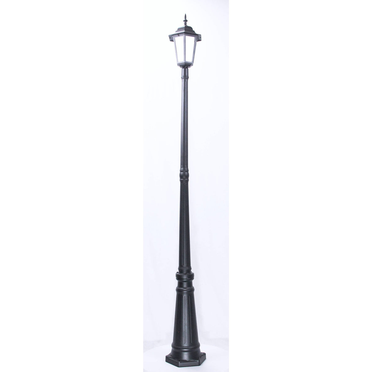 Lámpara Exterior  Poste Negro 1L E27 100W