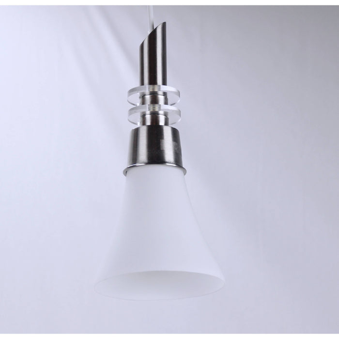 LAMP. COLGANTE BLANCO 1L E27 60W