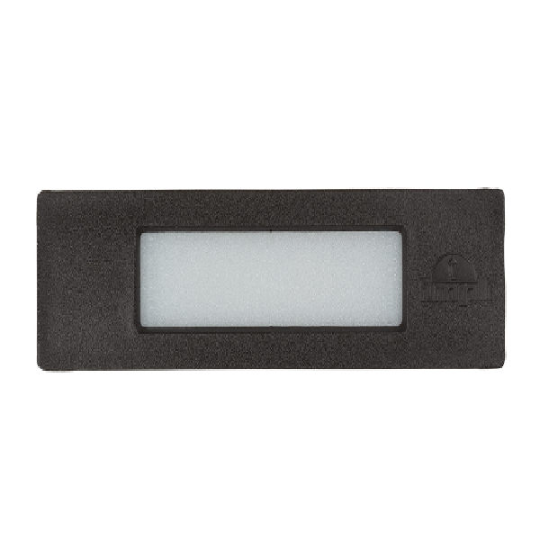 LAMP. EXT. EMPOTRABLE PARED NINA 190 NEGRO 1L R7S 7.5W CCT
