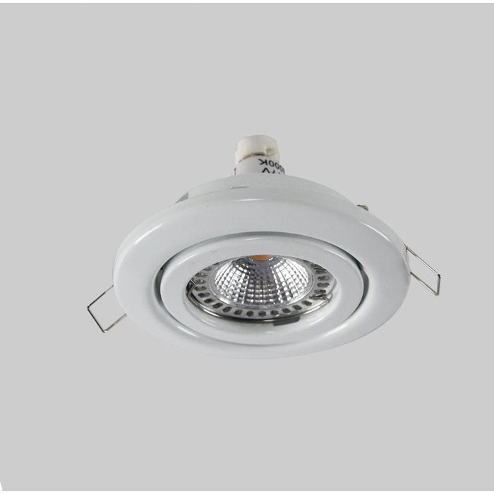 LAMP. LED TECHO BLANCO GU10 5W 100-277V 5000K (BOMBILLO LED INCLUIDO)