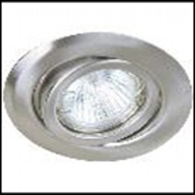 LAMP. TECHO NÍQUEL SATINADO 1L G5.3 50W