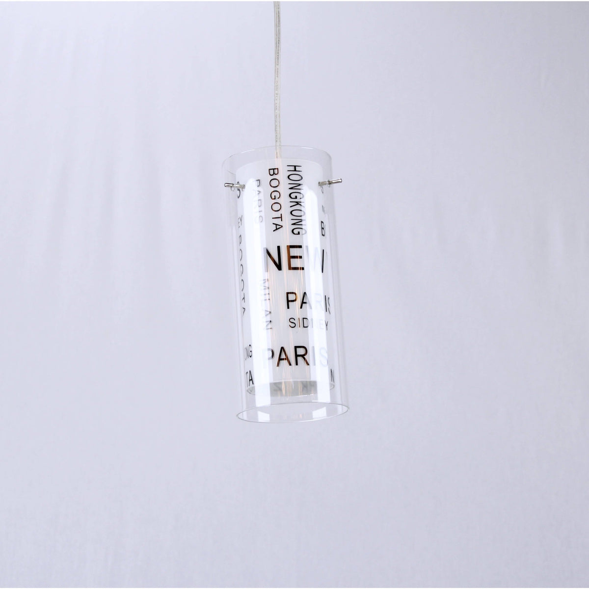 LAMP. COLGANTE NÍQUEL SATINADO 1L E27 60W