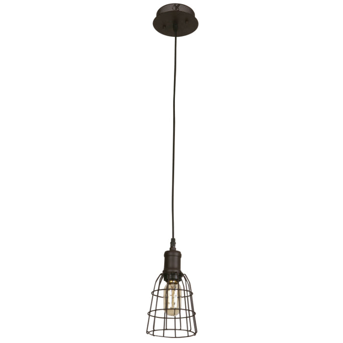 LAMP. COLGANTE CHOCOLATE 1L E27 60W