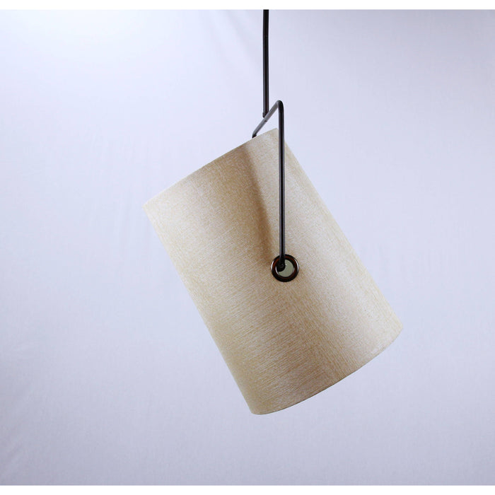 LAMP. COLGANTE BRONCE CEPILLADO 2L E14 40W