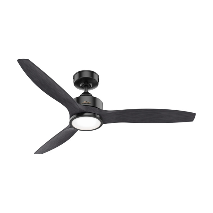 VENTILADOR LED EXT. DE TECHO PARK VIEW 52" NEGRO 1L 24W