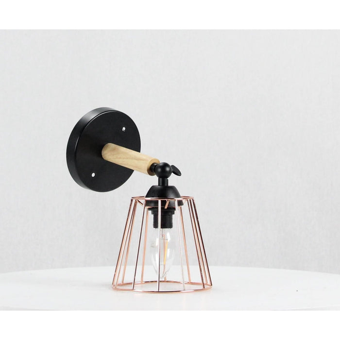 LAMP. PARED NEGRO 1L E14 40W
