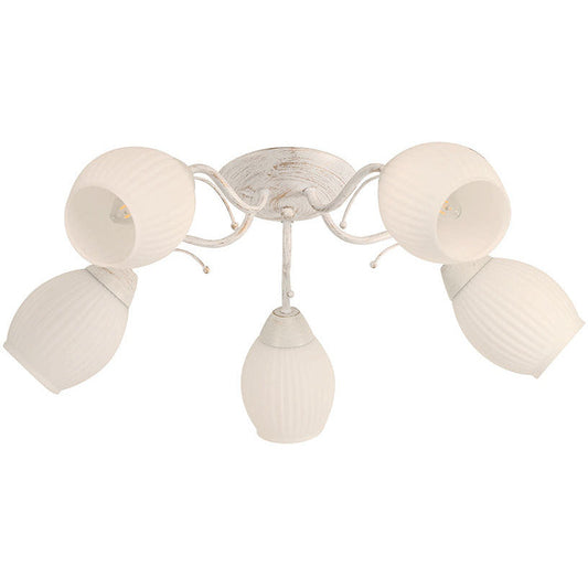 LAMP. TECHO BLANCO 5L E27 40W