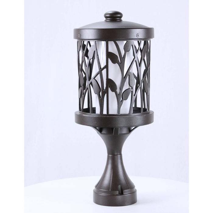 LAMP. EXT. POSTE CHOCOLATE 1L E27 60W