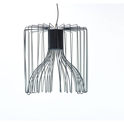 LAMP. COLGANTE NEGRO 1L E27 40W