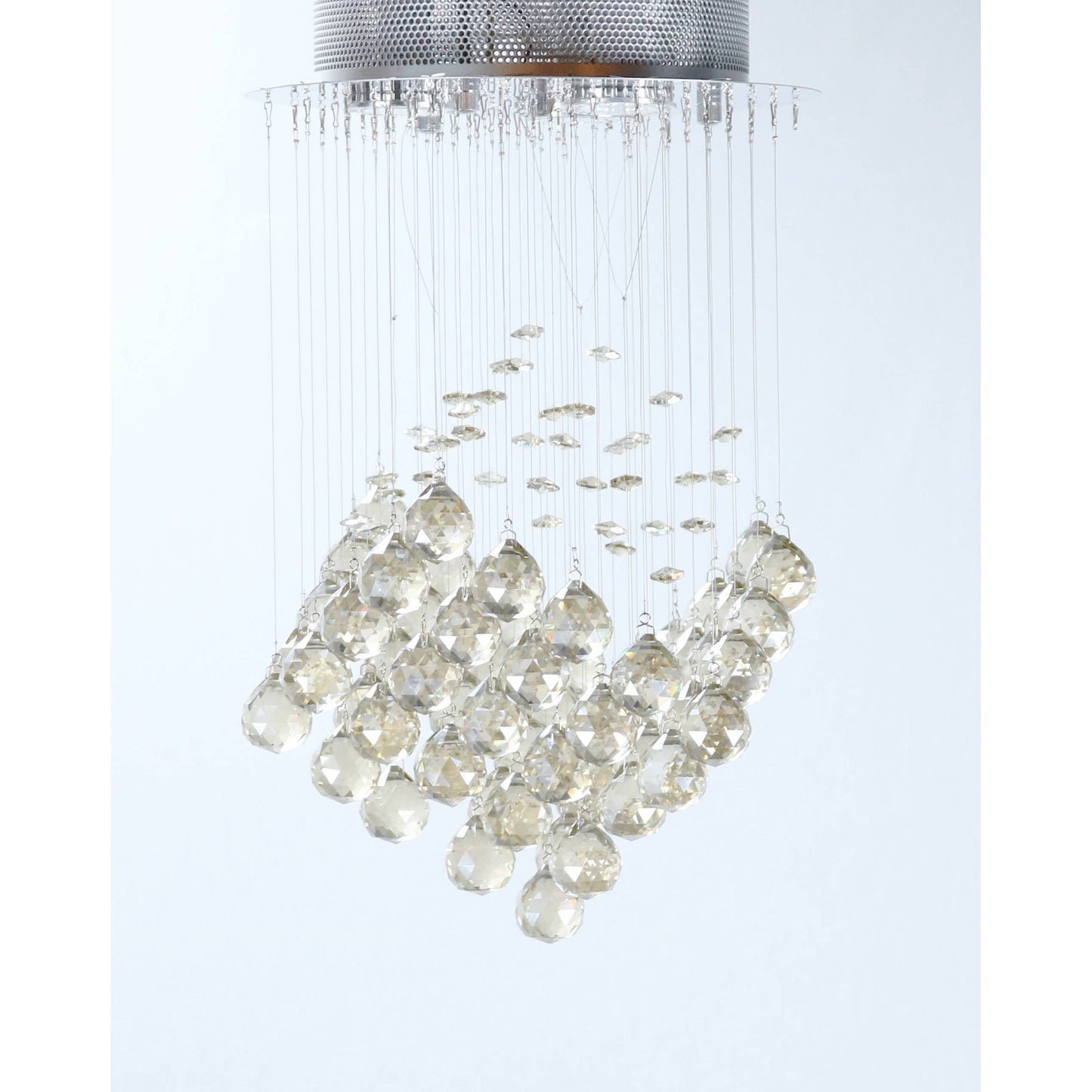 Lámpara Techo Cromo 4L Gu10 50W