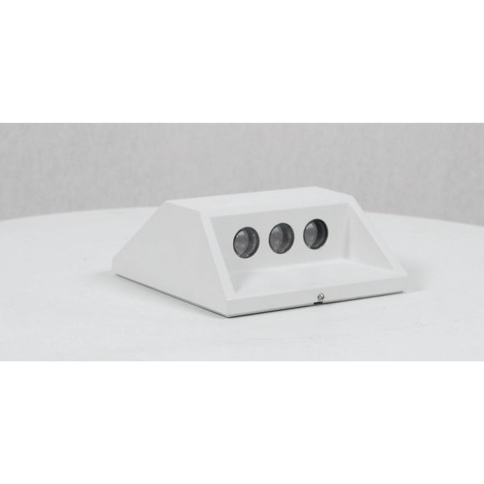 Lámpara Led Exterior  Pared Blanco 1L 7W 100-240V 3000K