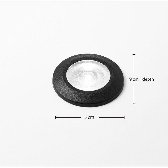 LAMP. EXT. PISO/TECHO TERESA NEGRO 1L G9 1.7W