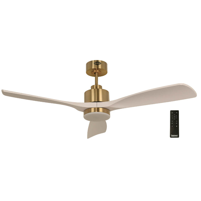 Ventilador de Techo LED Smart Bronce 52" DC 18W CCT con Control Remoto