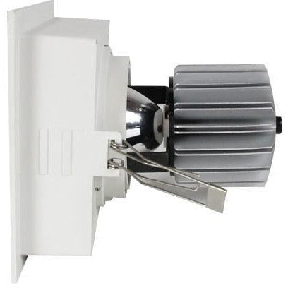 LAMP. LED EMPOTRABLE*1LT*8W*100-265V*3000K*INCLU. BOMBILLO Y DRIVER*ACAB. BLANCO MATE