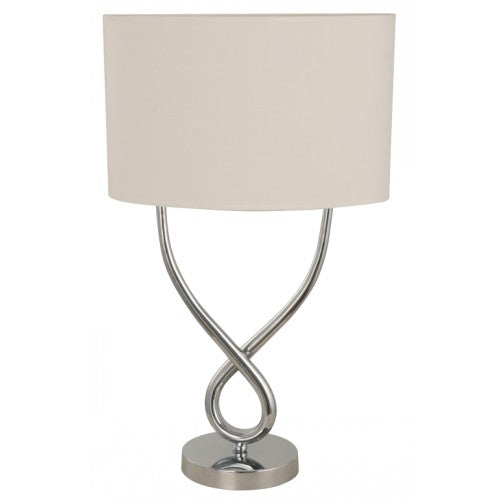 LAMP. MESA CROMO 2L E27 40W