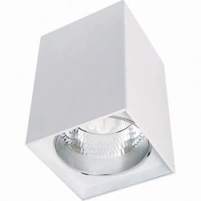 LAMP. TECHO E27 1L 65W MAX(N/B)ACAB BLANCO