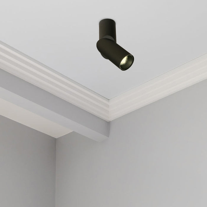 Lámpara Techo Negro 1L Gu10 13W
