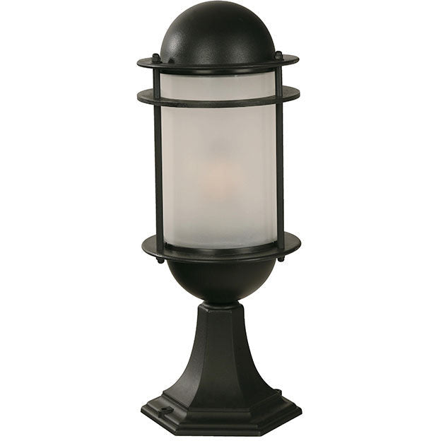 Lámpara Exterior  Poste Negro 1L E27 40W