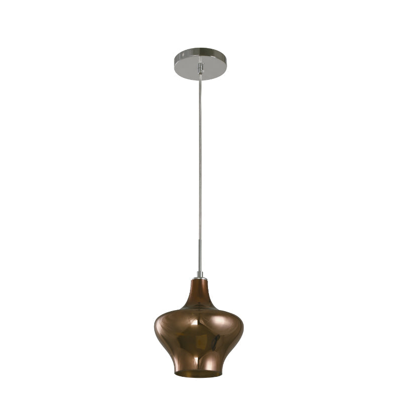 Lámpara Colgante Cromo 1L E14 40W