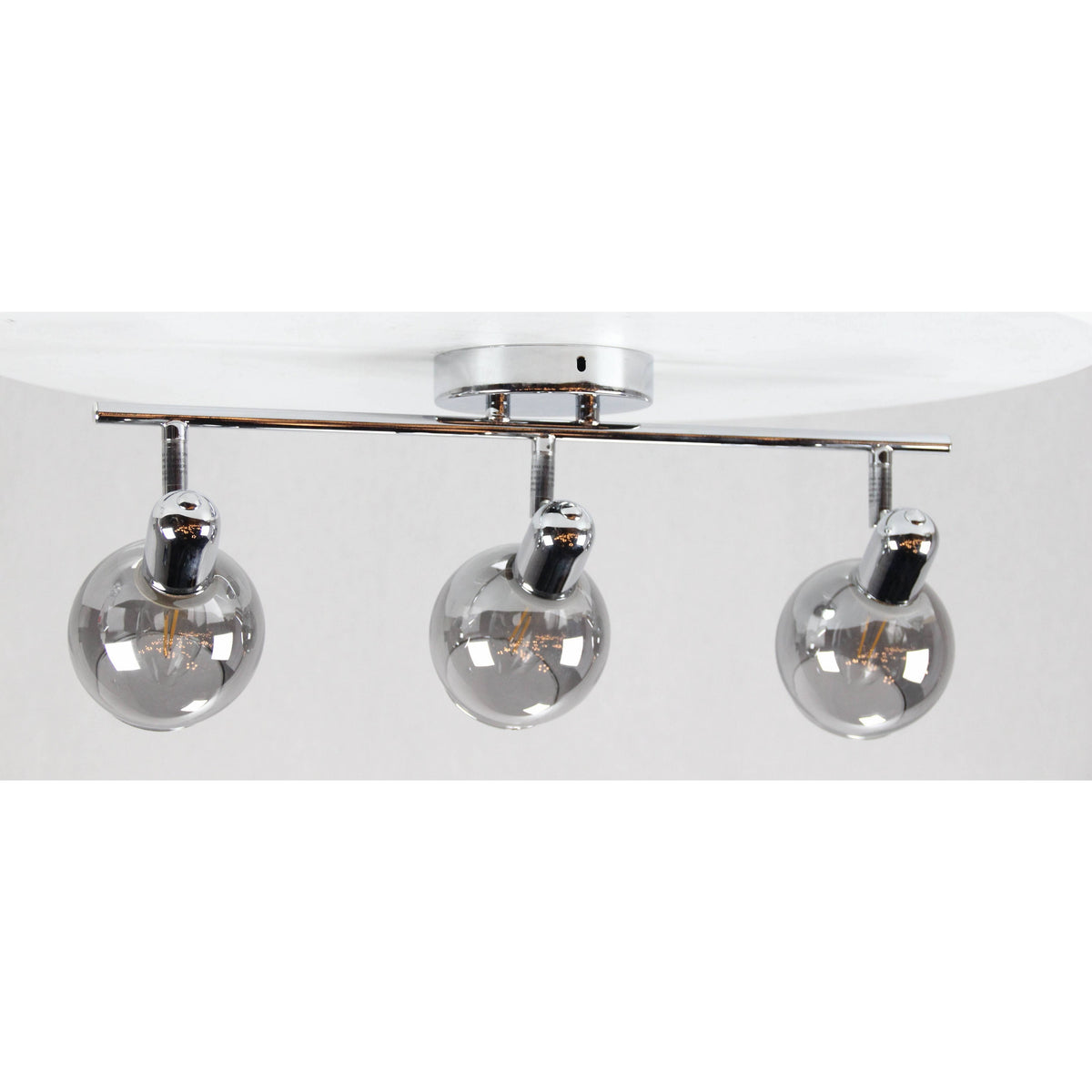 LAMP. TECHO REFLECTORA CROMO 3L E14 40W
