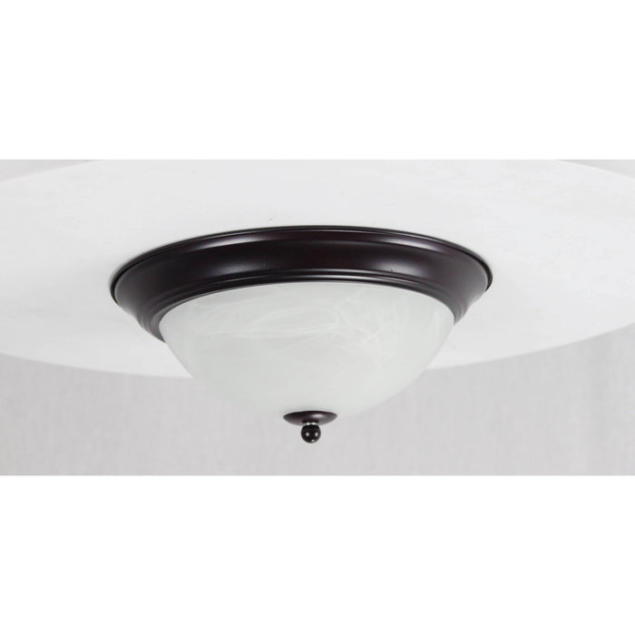 LAMP. TECHO CHOCOLATE 2L E27 40W (2 PIEZAS)